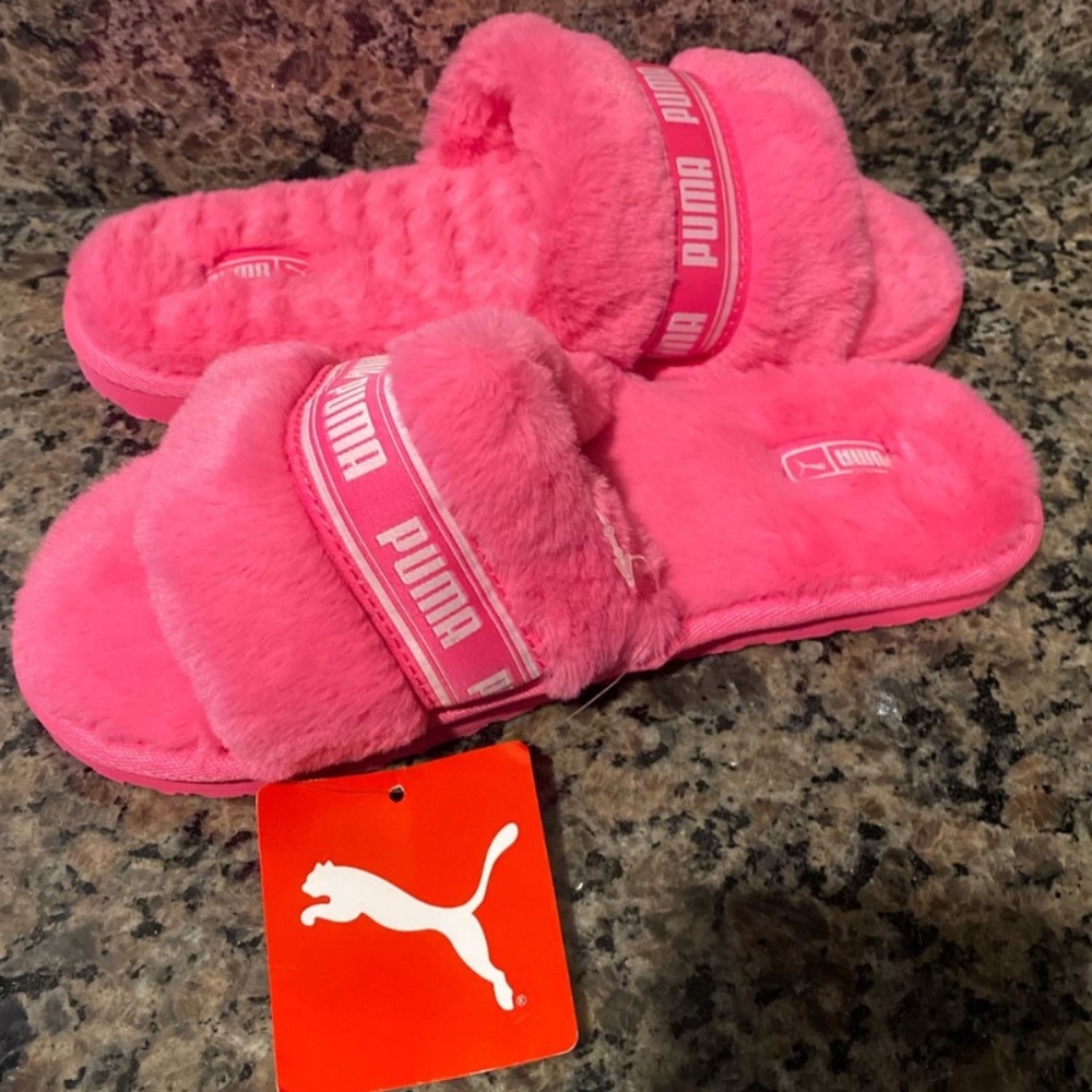 Puma Fenty Fuzzy Slides